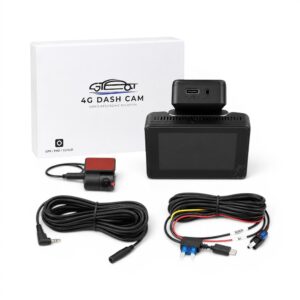 4G Dual-Channel Dash Cam with Live GPS Tracking and Parking Monitor