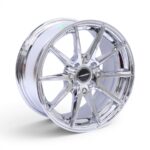 15" YZ-59 4x100 & 4x114 Chrome Alloy Wheels