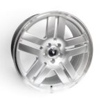 17" M8961 5x100 Silver Alloy Wheels