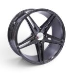 17" MM 4x100 Gloss Black Alloy Wheels