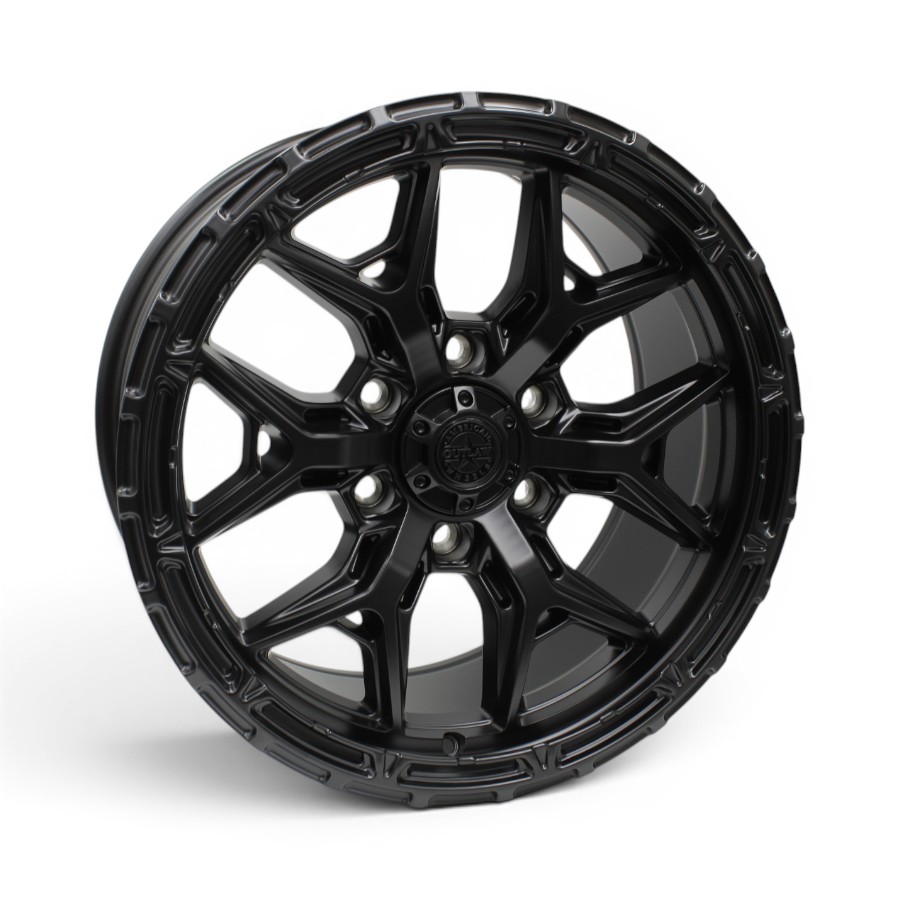 LOCKER 18 18" Racing Hart Locker 6x139 Matt Black Alloy Wheels - Image 1