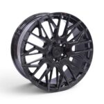 18" YF0455 5x114 Gloss Black Alloy Wheels