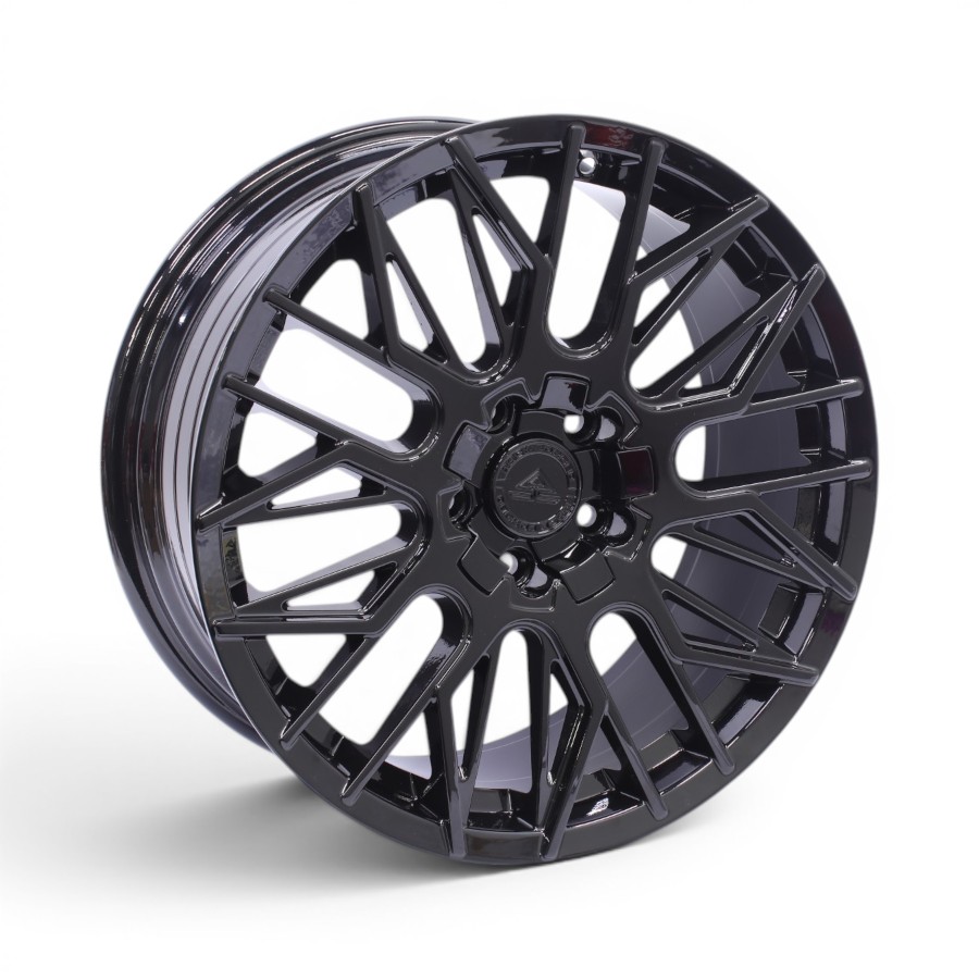 YF0455 18" YF0455 5x114 Gloss Black Alloy Wheels - Image 1