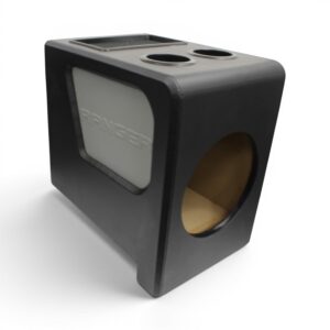 10" Vinyl Subwoofer Enclosure with Cup Holders Suitable for Ford Ranger