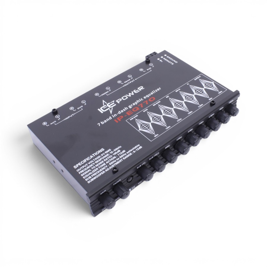 IP-EQ770 Ice Power IP-EQ770 7 Band Graphic Equalizer - Image 1