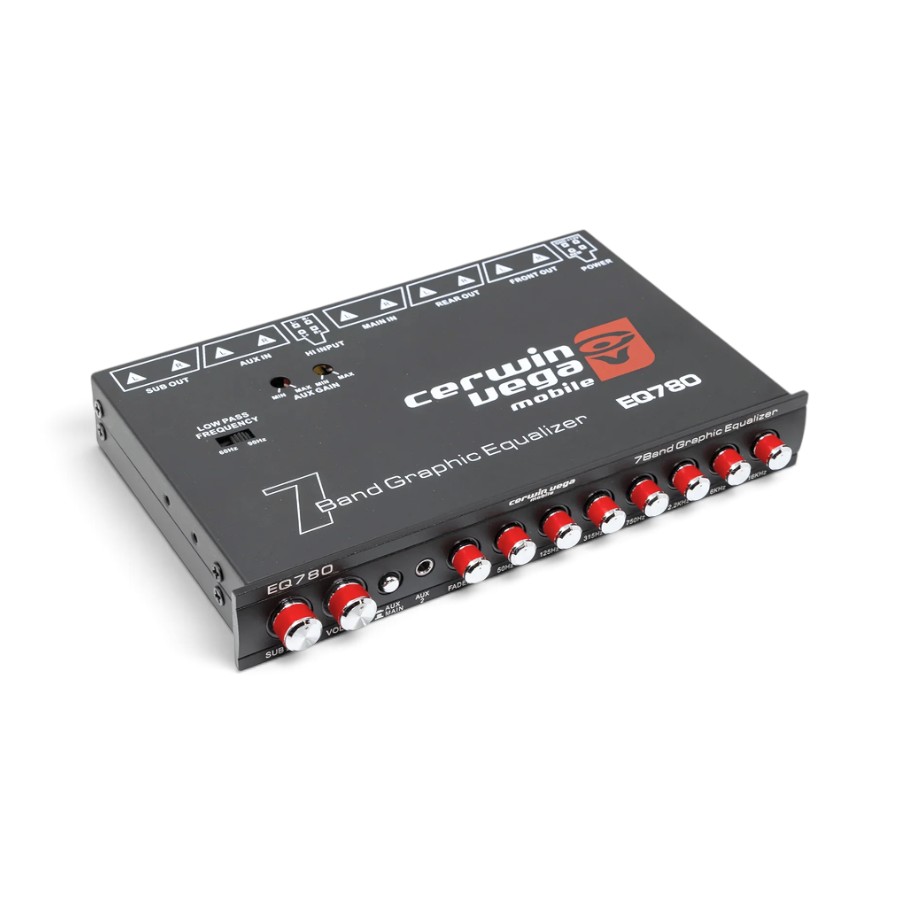 CV-EQ780 Cerwin Vega EQ780 7-Band Parametric EQ with Auxiliary Input - Image 1