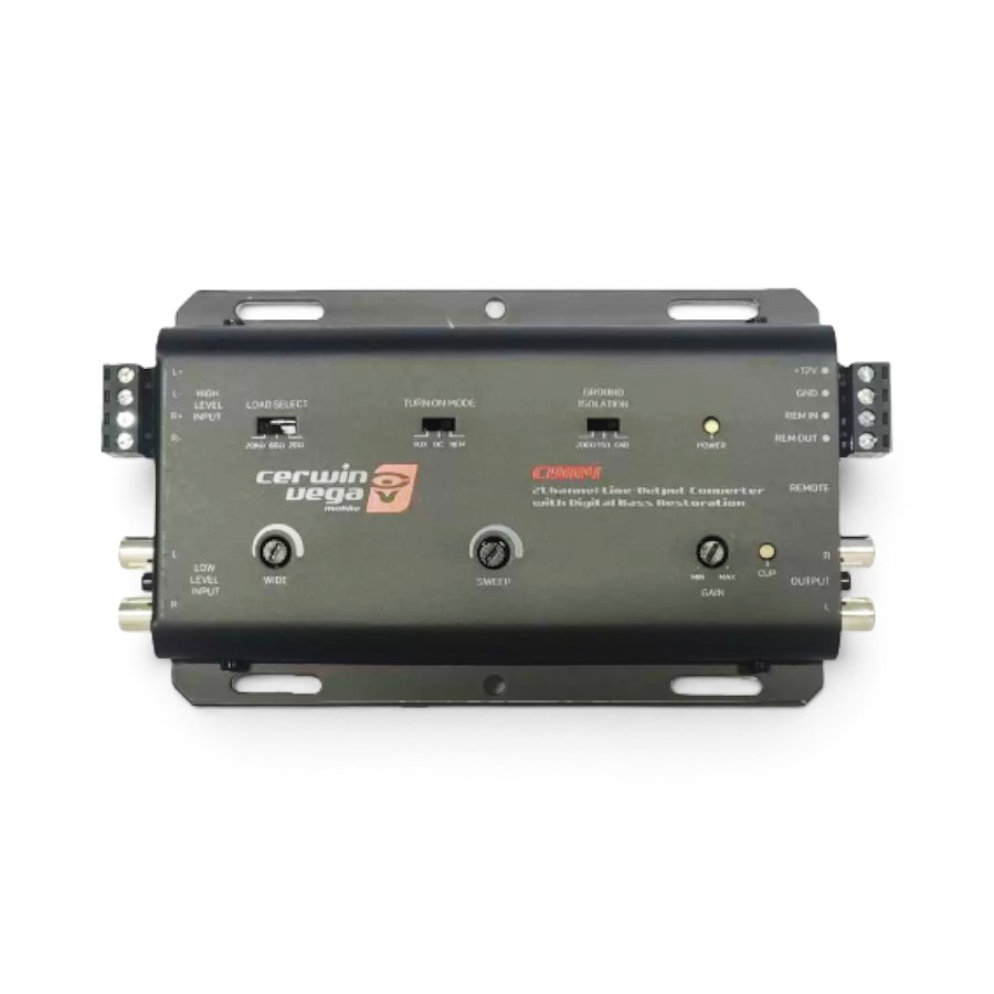 CV-M4 Cerwin Vega CVM4 2 Channel Line Output Converter and Bass Enhancement Proccessor - Image 1
