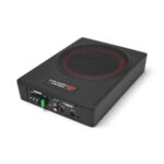 Cerwin Vega VPAS821 8" Powered Slim Subwoofer Enclosure with 2CH Output for Additional Speakers