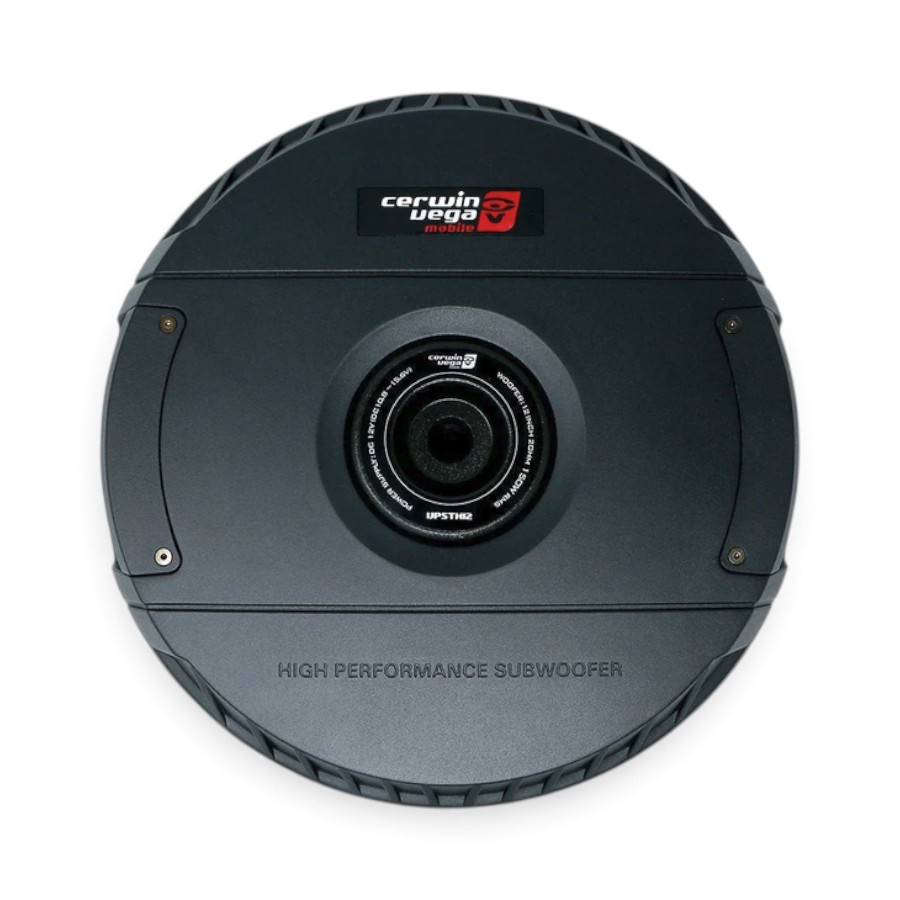 CV-VPSTX12 Cerwin Vega CPSTX12 12" Vega Series Shallow Spare Tire Powered Subwoofer - Image 1