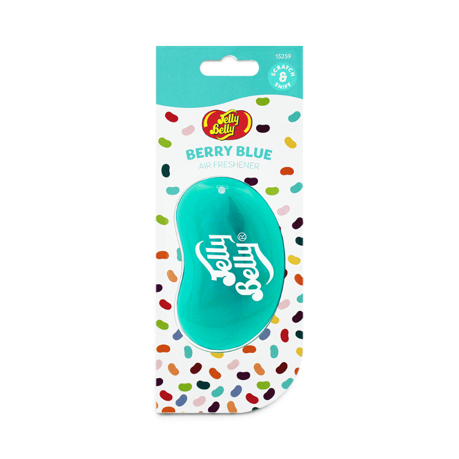 JB-BERRY Jelly Belly 3D Air Freshener - Berry Blue Scent - Image 1