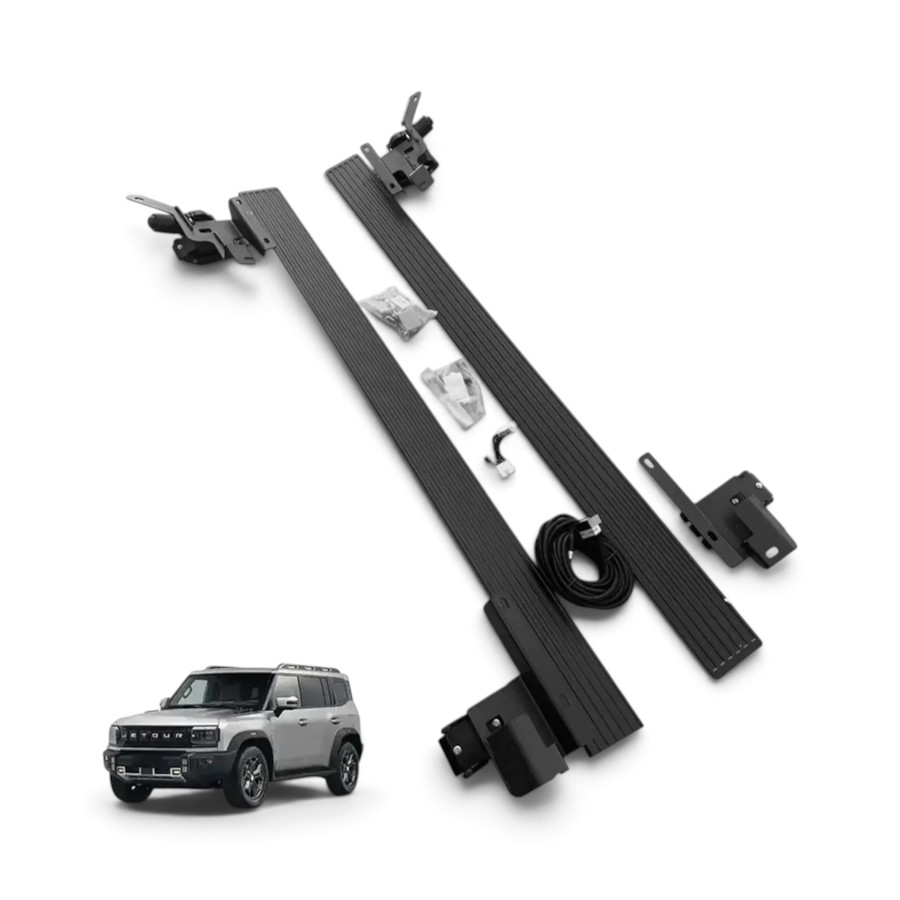JT2-ESTEP Electric Motorised Folding Side Steps for Jetour T2 (25-On) - Image 1