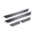 Toyota LandCruiser 70 Double Cab Heavy Duty Stainless Steel Door Sills (black)