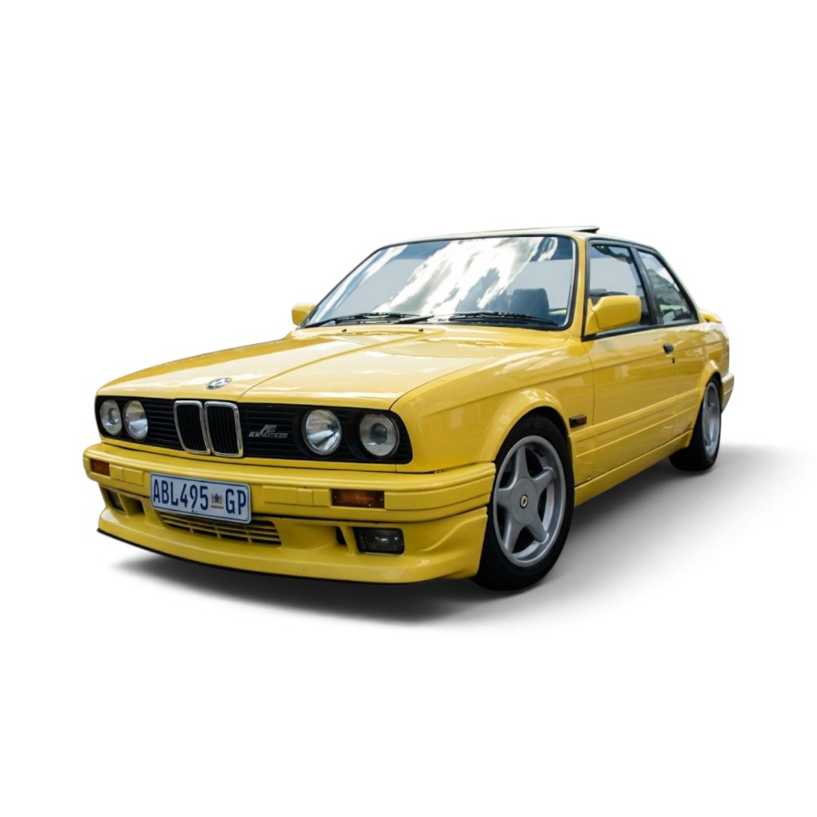 S30FB002 bmw e30 chrome bumper front bumper kit 1695 FibreForce Front Bumper with Spoiler for Bmw E30 Chrome Bumper Model - Image 1