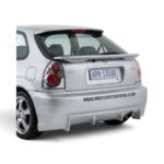 FibreForce Slotted Design Rear Bumper for Honda Civic Si