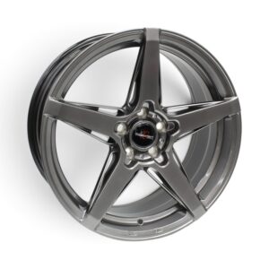 17" Racing Hart Mk1 5x100 Hyper Black Alloy Wheels