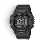 Casio AE-1600HX-1BVDF Black Digital Watch with Extra Long Strap