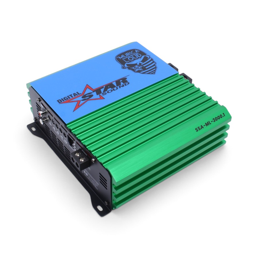 SSA-ML-3000.1 Starsound SSA-ML-3000.1 'Murica Loud Series 3000rms Monoblock Amplifier - Image 1