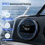 Marine Tech MS-15RV Round Face Ip5 Med Player for Boats/ATV/Offroad - Image 2
