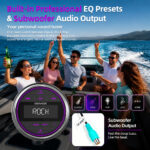 Marine Tech MS-15RV Round Face Ip5 Med Player for Boats/ATV/Offroad - Image 4