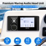 Marine Tech MS-22RV 2" Vari Colour Media Player for Marine/ATV - Image 2