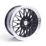 19" NDT-170 5x112 Gloss Black Machine Lip Alloy Wheels