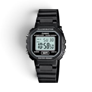 Casio LA-20WH-1ADF Digital Ladies Watch – Black