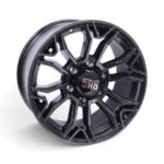 17" Racing Hart Samurai 6x139 Machine Black Tinted Alloy Wheels