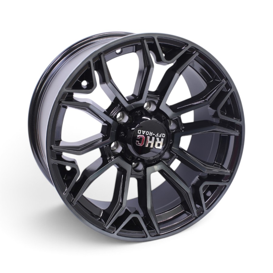 SAMURAI 17 17" Racing Hart Samurai 6x139 Machine Black Tinted Alloy Wheels - Image 1