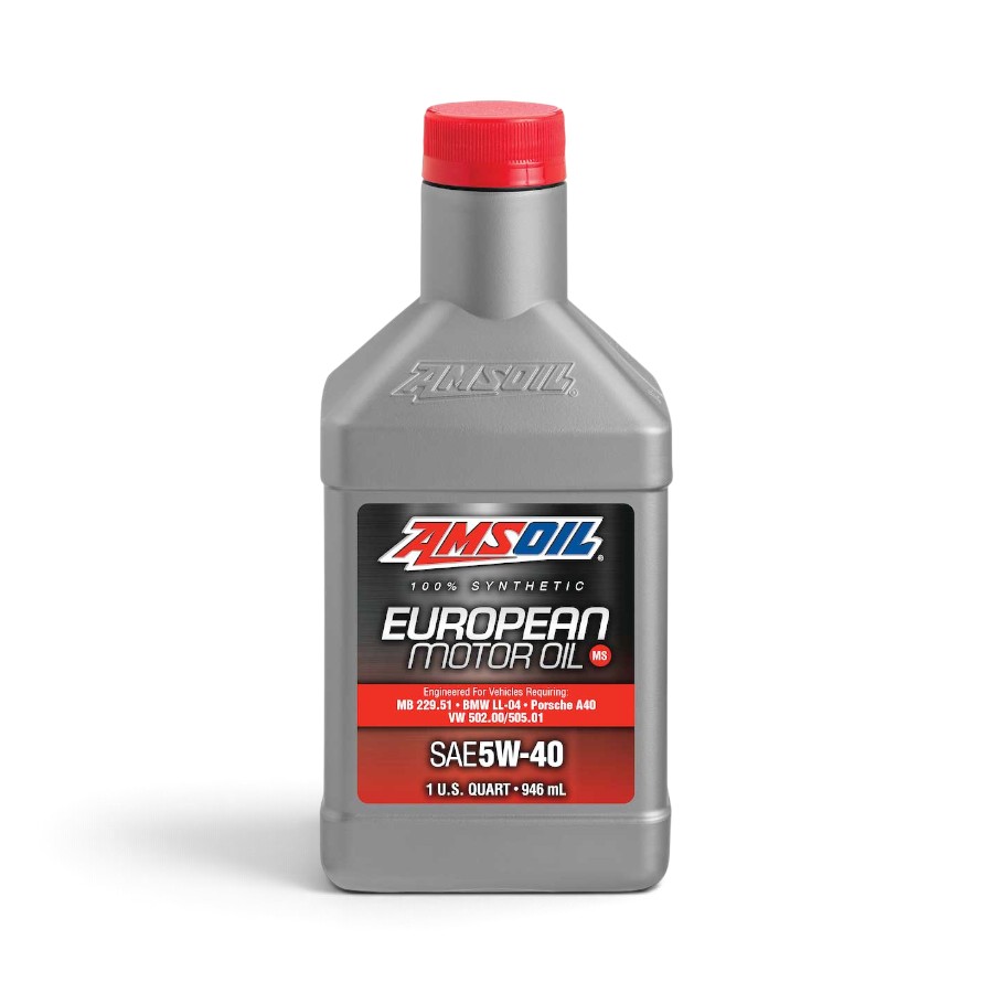 AMS-001 AMSOIL 5W-40 MS 100% Synthetic European Motor Oil - Image 1