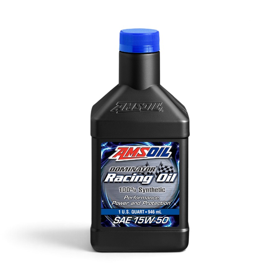 AMS-011 AMSOIL DOMINATOR® 15W-50 100% Synthetic Racing Oil - Image 1