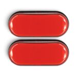 Universal Oval Red LED Side Marker - 62x26mm (Pair)