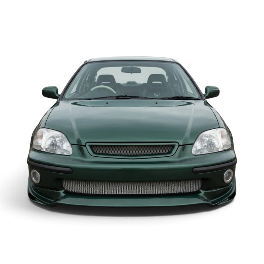 HVTFS004 honda civic 96-99 front spoiler 1395 FibreForce JDM Style Front Spoiler for Honda Civic 96-99 - Image 1