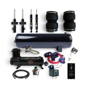 Airlux P7 Smart Down Management Air Suspension Bellows Kit for VW Golf Mk1 (4 Bellows)