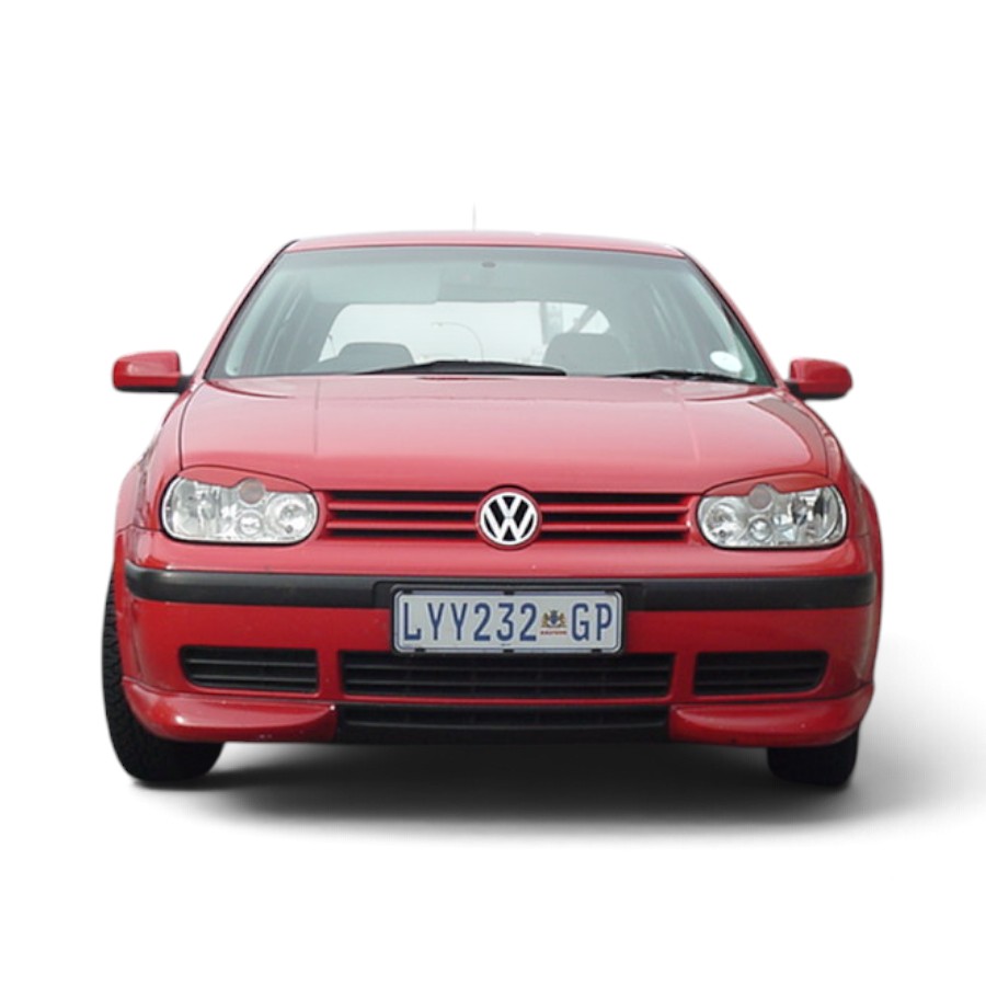VW04FS001 update FibreForce Kamei Style 2piece Front Spoiler for VW Golf Mk4 - Image 1