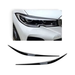 Gloss Black Eyelids Suitable for Bmw G20 3 Series