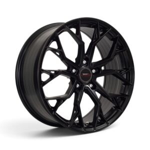19" A-Line Noble 5x108 Silk Black Alloy Wheels