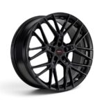 19" A-Line Picasso 5x108 Silk Black Alloy Wheels
