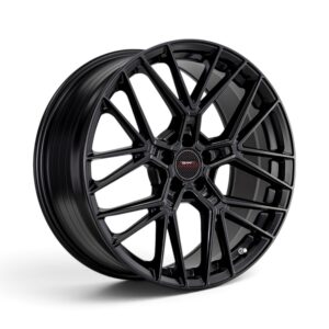 19" A-Line Picasso 5x108 Silk Black Alloy Wheels