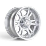 15" A-Line Fear 6x139 Arctic Silver Alloy Wheels
