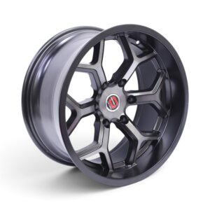 18" GR-181 6x139 Satin Black With Tinted Face Alloy Wheels