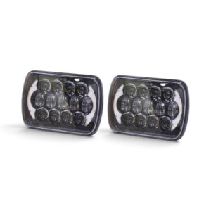 Smoked LED Lamps Suitable for Nissan 1400 - 20x14cm (pair)