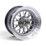 15" CW-5672 4x100 Hyper Black Alloy Wheels