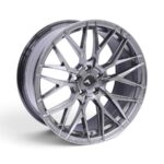 17" NDT-V33 5x100 Hyper Black Alloy Wheels