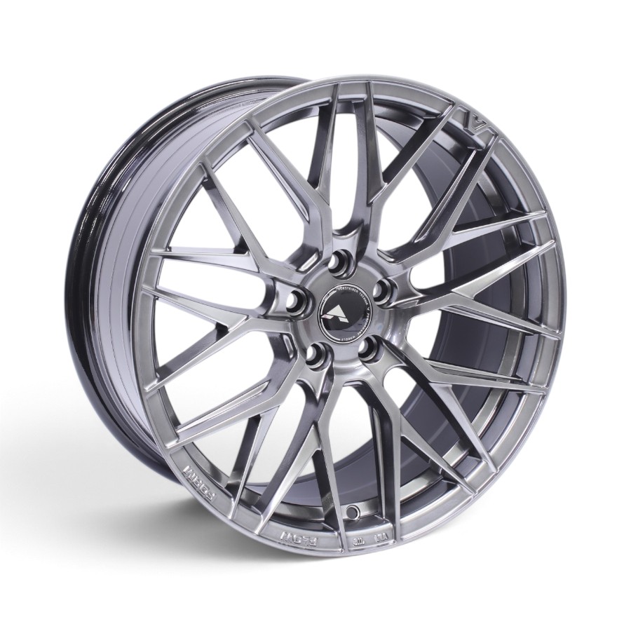 YZTV33HB 17" NDT-V33 5x100 Hyper Black Alloy Wheels - Image 1