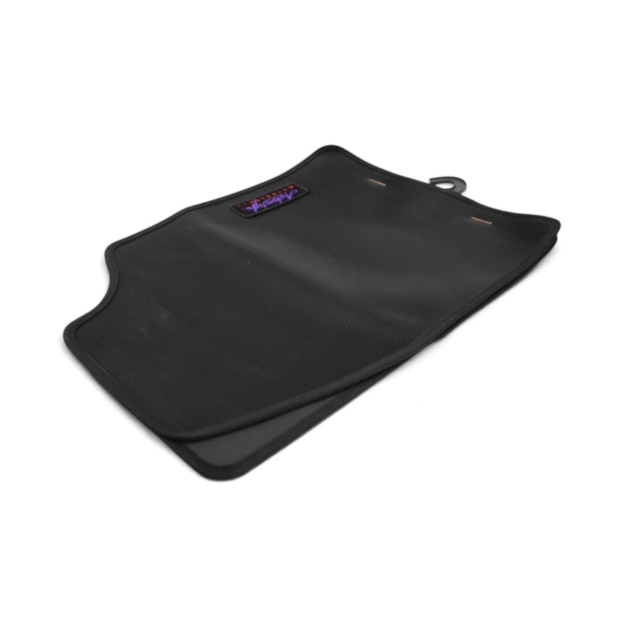 INO804 Autostyle Branded Universal 5 Piece Rubber Floor Mats - Image 1
