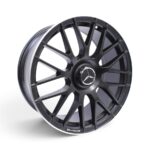 19" K9007 5x112 Satin Black Alloy Wheels