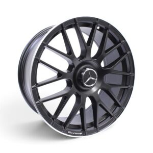 19" K9007 5x112 Satin Black Alloy Wheels