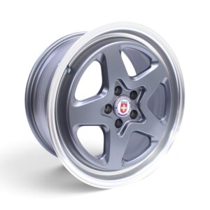 17" TWC527 5x100 Gunmetal Machine Lip Alloy Wheels