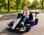 Premium Electric Kids F1 Racing Go-Kart Ride On Car LEDS – 24V - Image 4