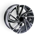 19" VT-260 5x112 Black Machine Face Alloy Wheels